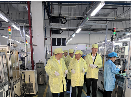 蔣文春蒞臨綿陽(yáng)新華深圳分公司調研